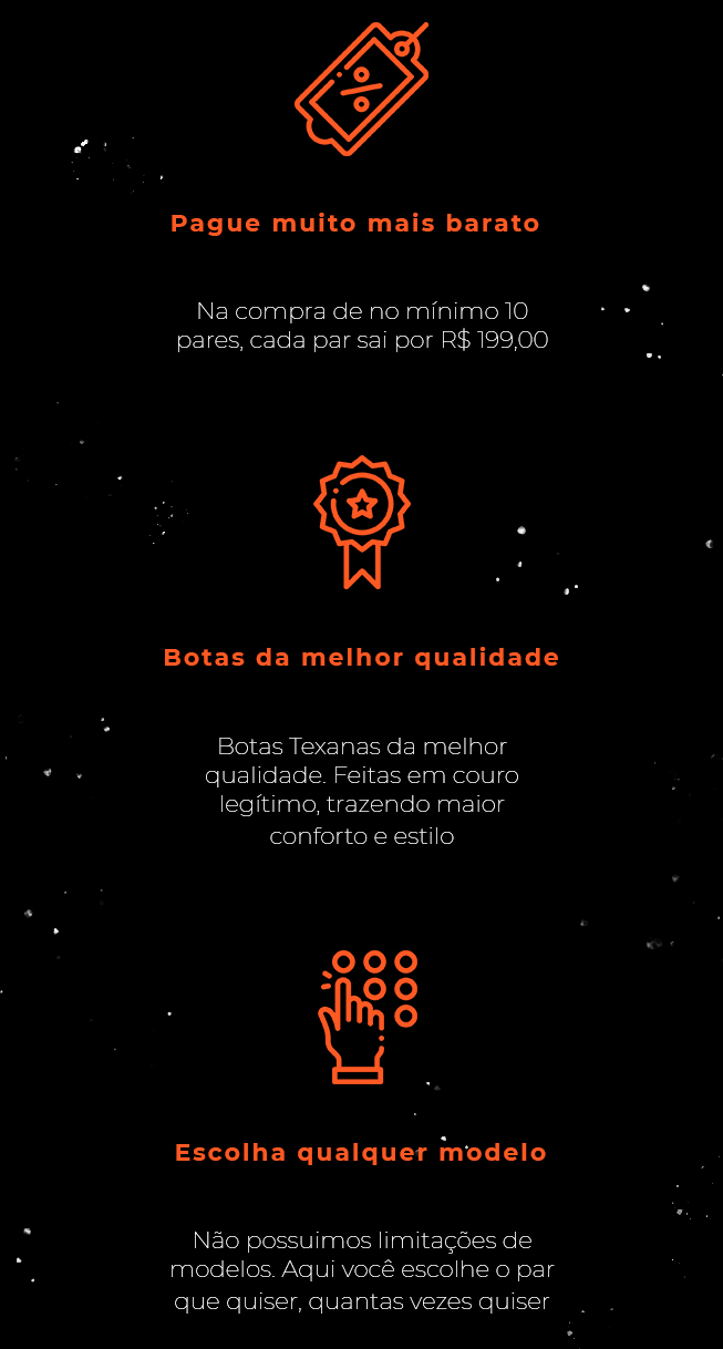 Botas Texanas e Botas Country - Masculinas e Femininas