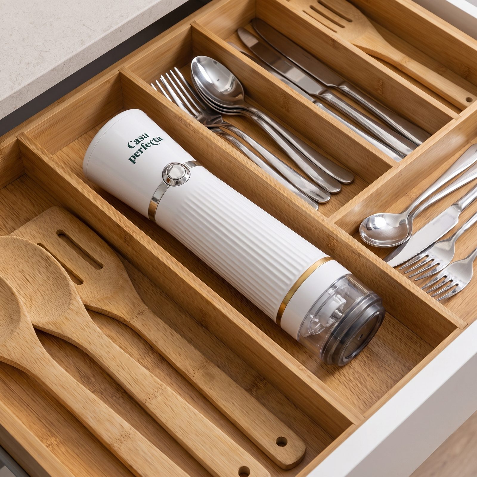 La Vacuum Sealer en un cajón de cocina