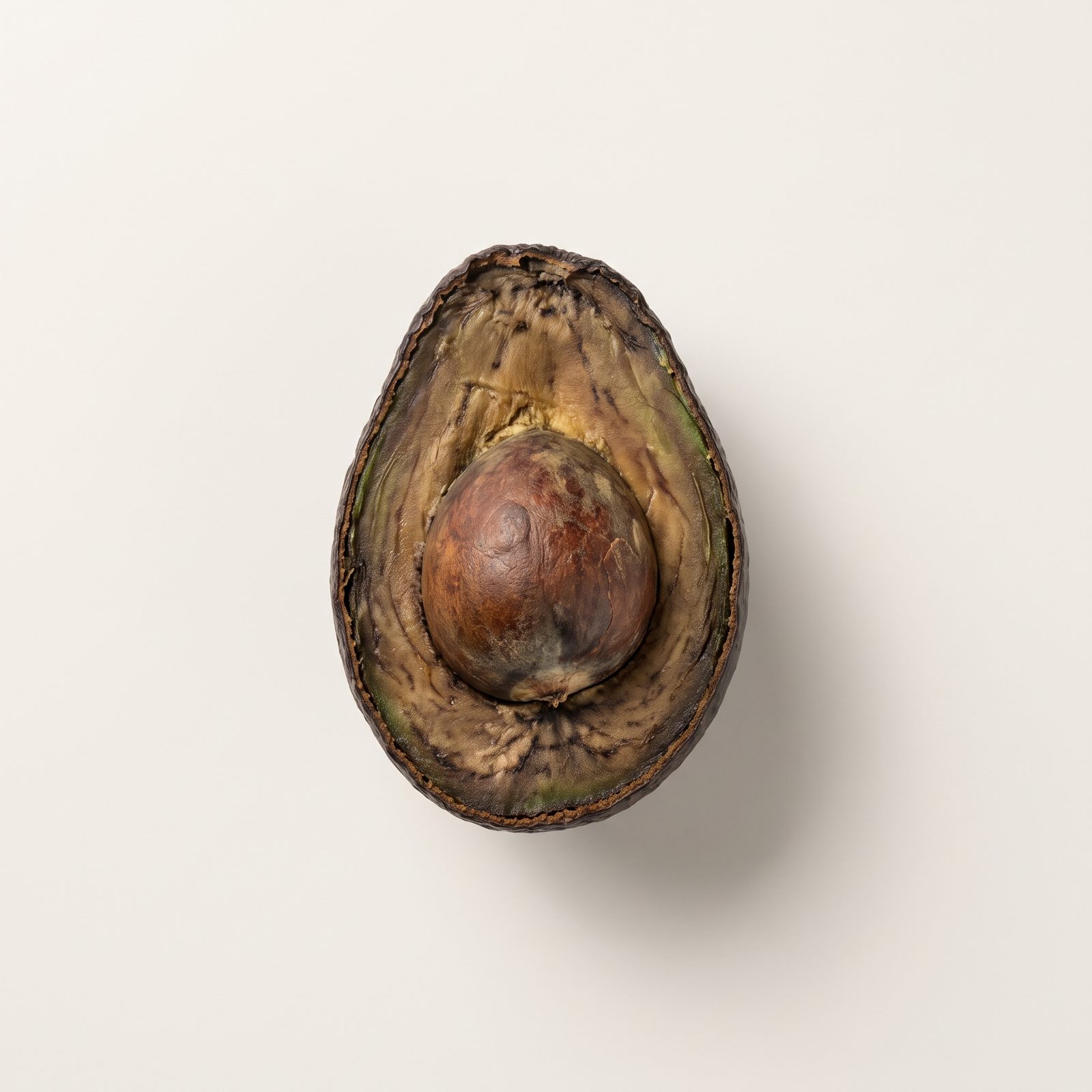 Palta oxidada por el aire