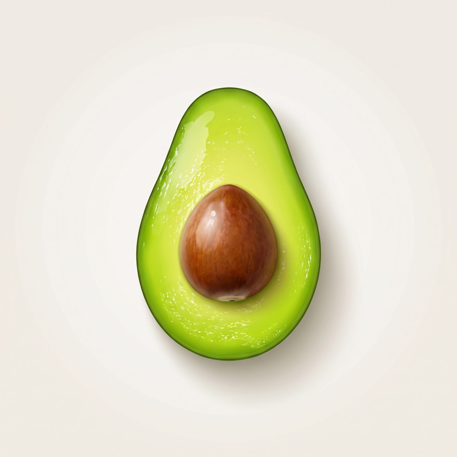 Palta sellada al vacío, fresca