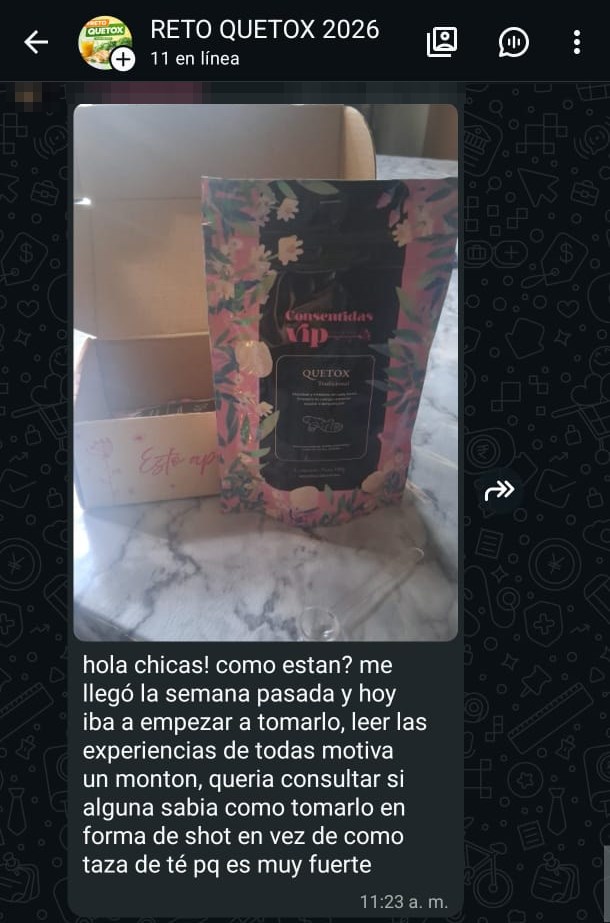Captura del Grupo VIP de WhatsApp: Leer a las demás motiva