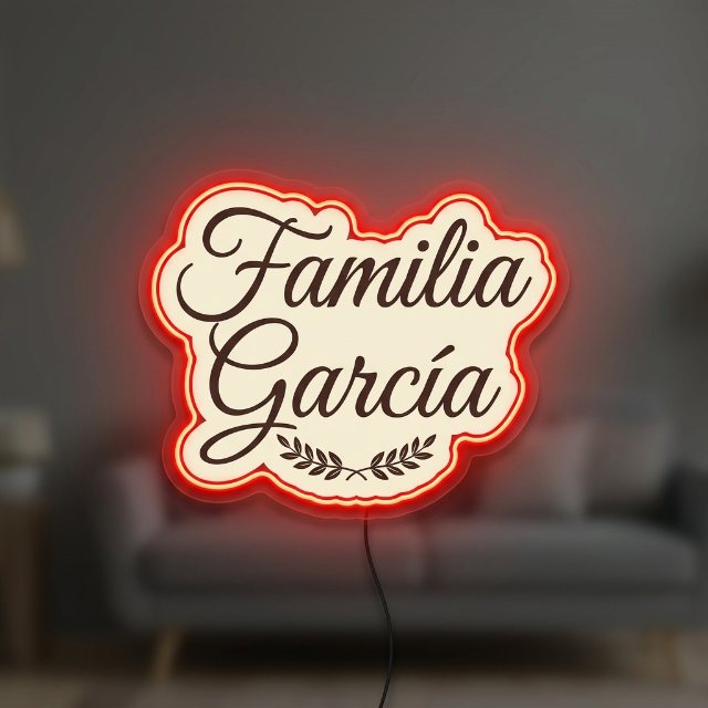 Letrero luminoso personalizado