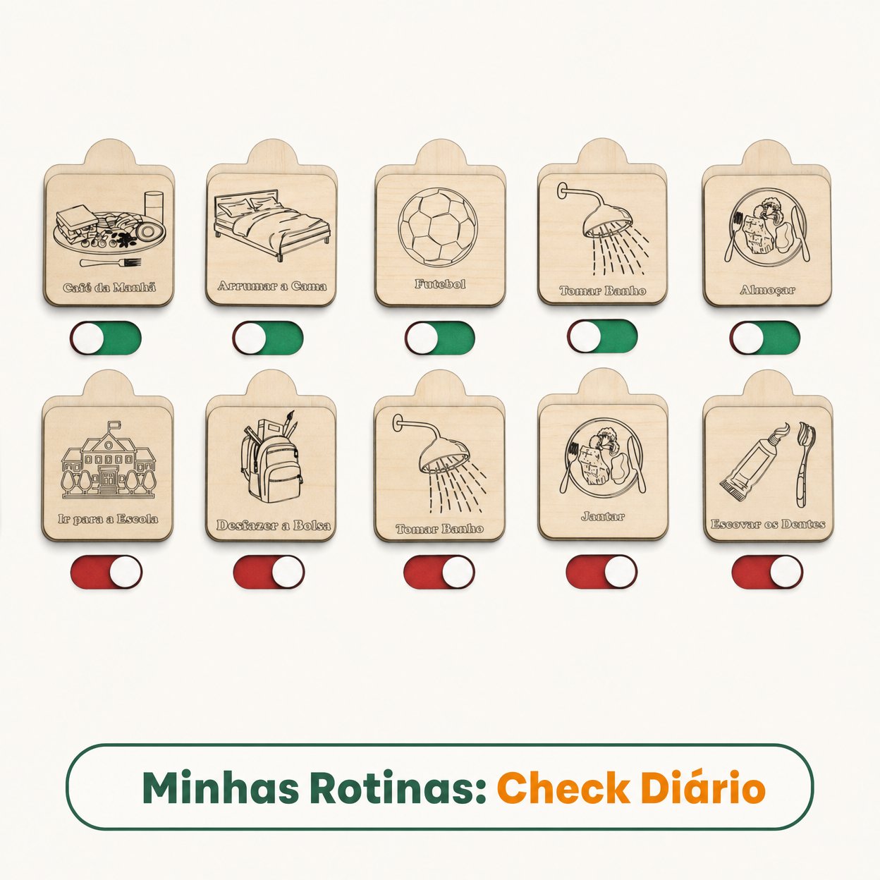 Minhas rotinas: check diário
