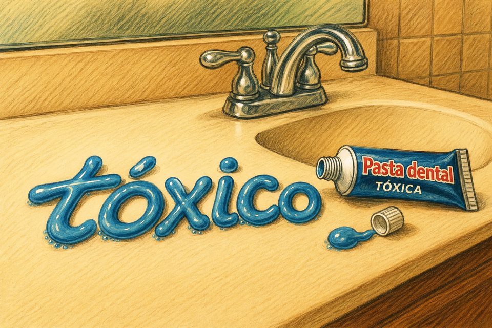 La pasta dental tóxica de siempre, en tu propio baño