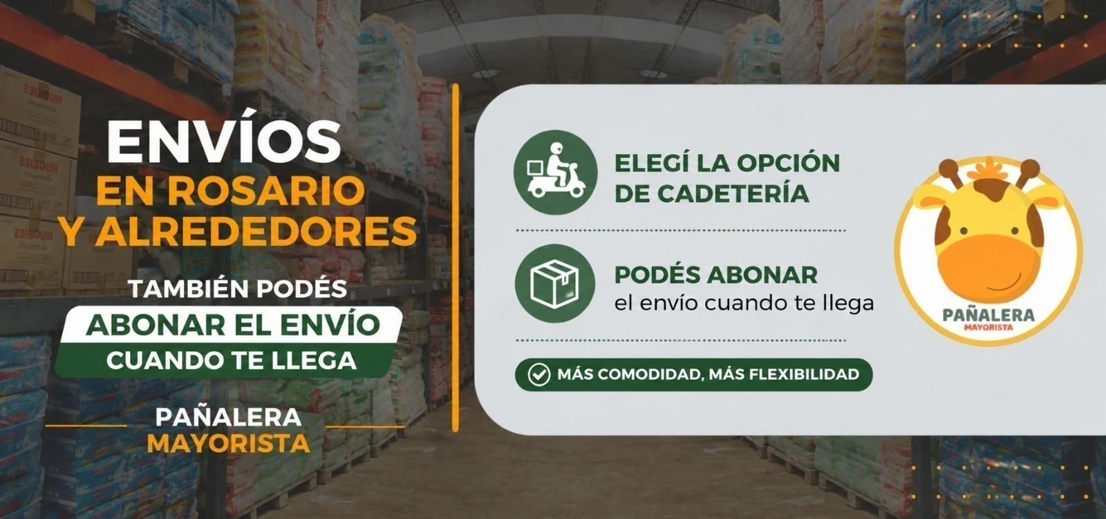 Envíos en Rosario y alrededores