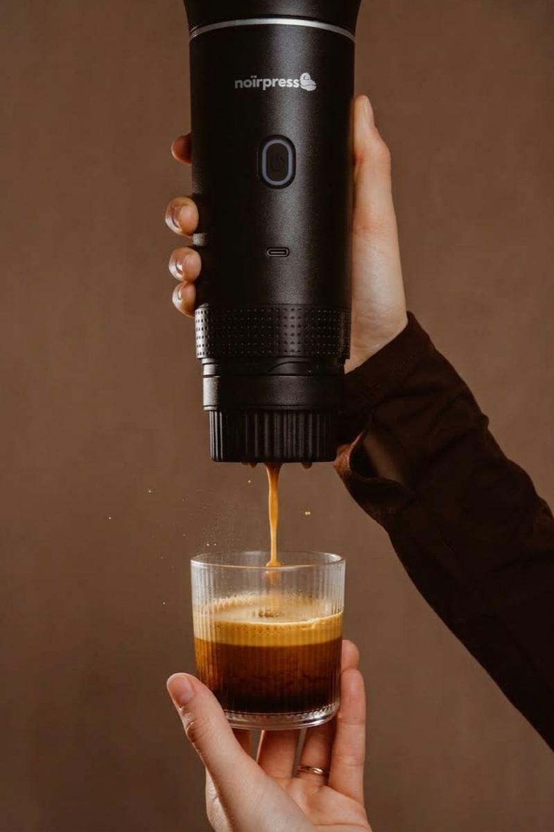 Espresso preparado con Noirpress