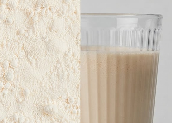 Clean Whey Concentrate sendo preparado