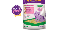 Areia Biodegradável Bichano Grãos Finos 2kg