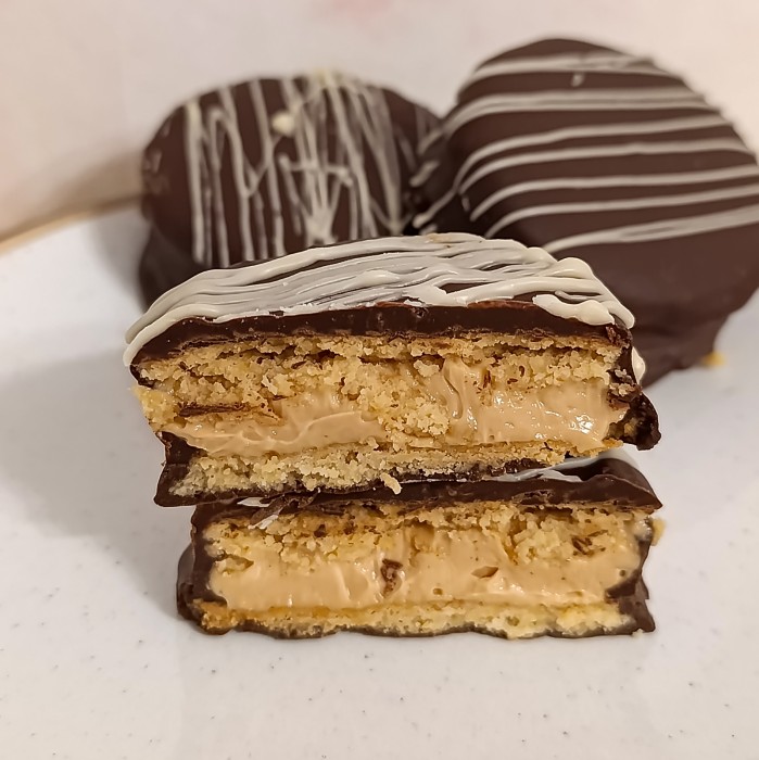 Alfajor de doce de leite diet