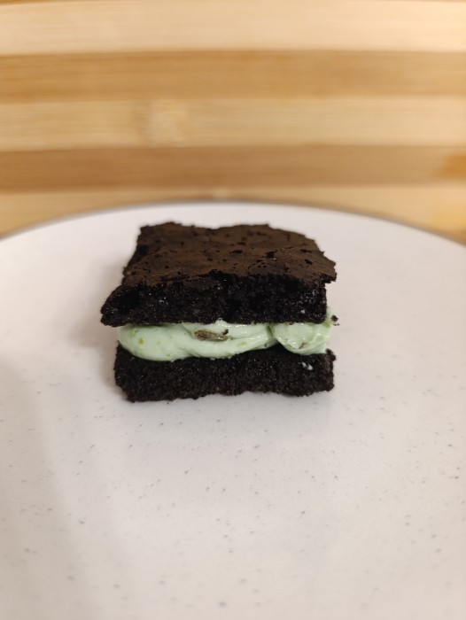 Brownie com pistache