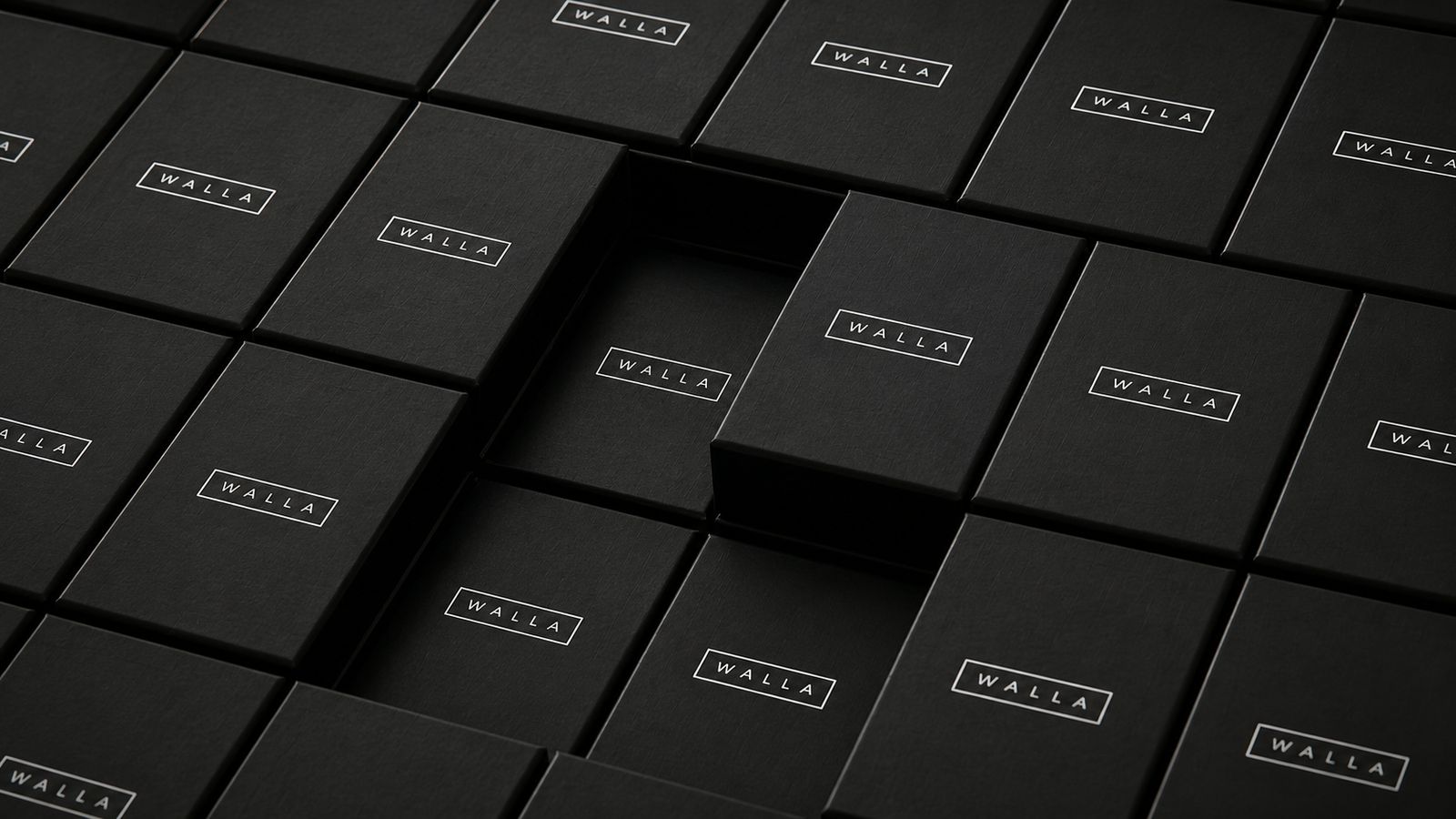 Cajas de presentación WALLA