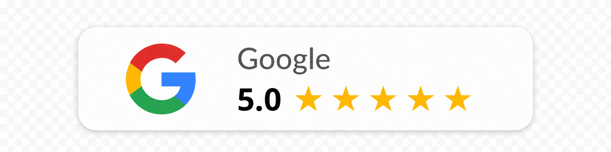 Google 5.0 estrellas