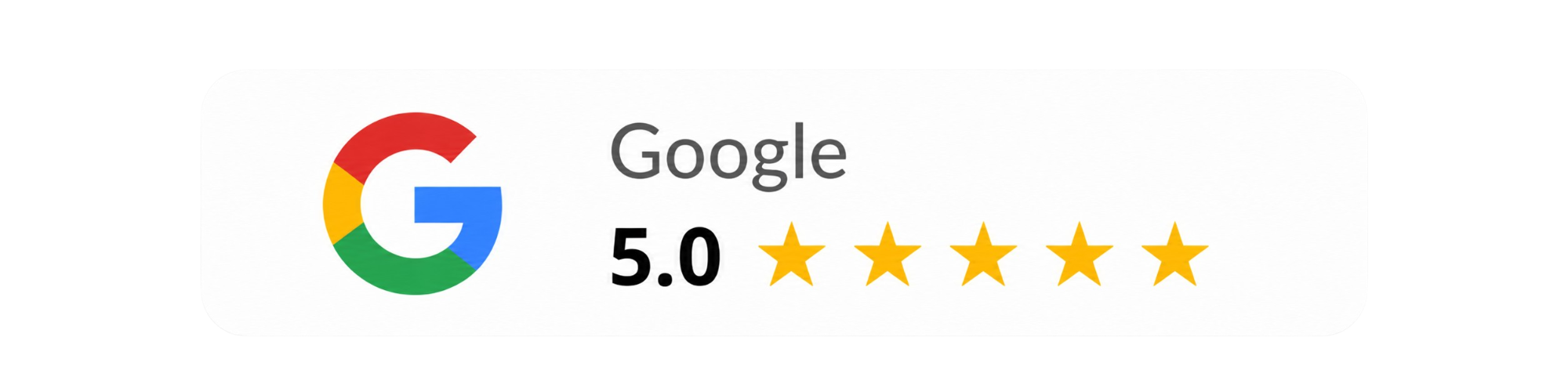 Google 5.0 estrellas