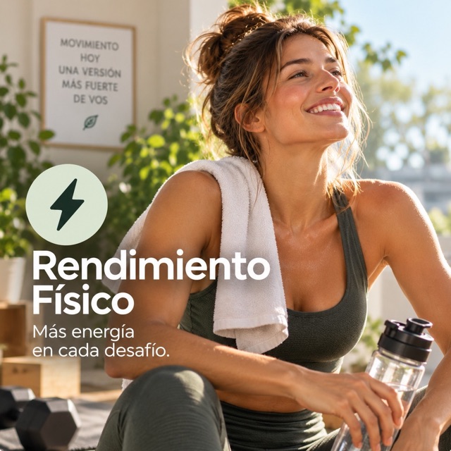Rendimiento físico — más energía en cada desafío