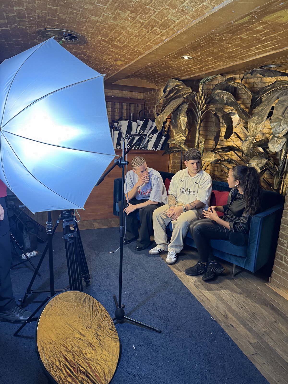 Fundadores de Deserve Urban durante una entrevista