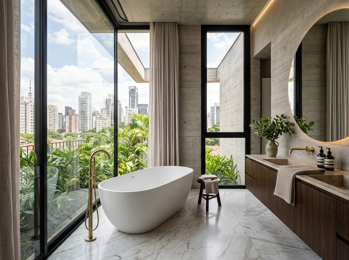 Projeto de arquitetura com JP Banheiras