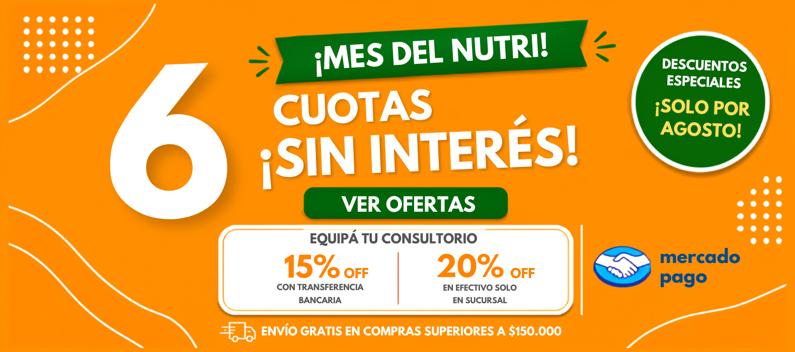 Campaña Mes del Nutri: cuotas sin interés y beneficios especiales