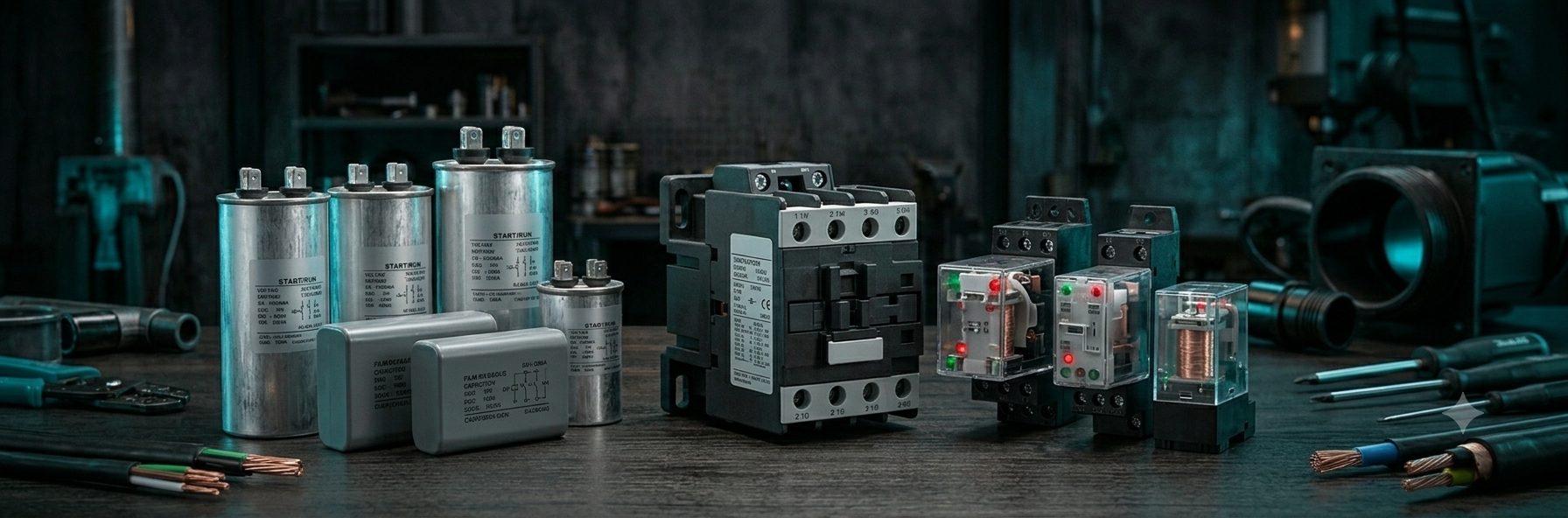 Capacitores y contactores