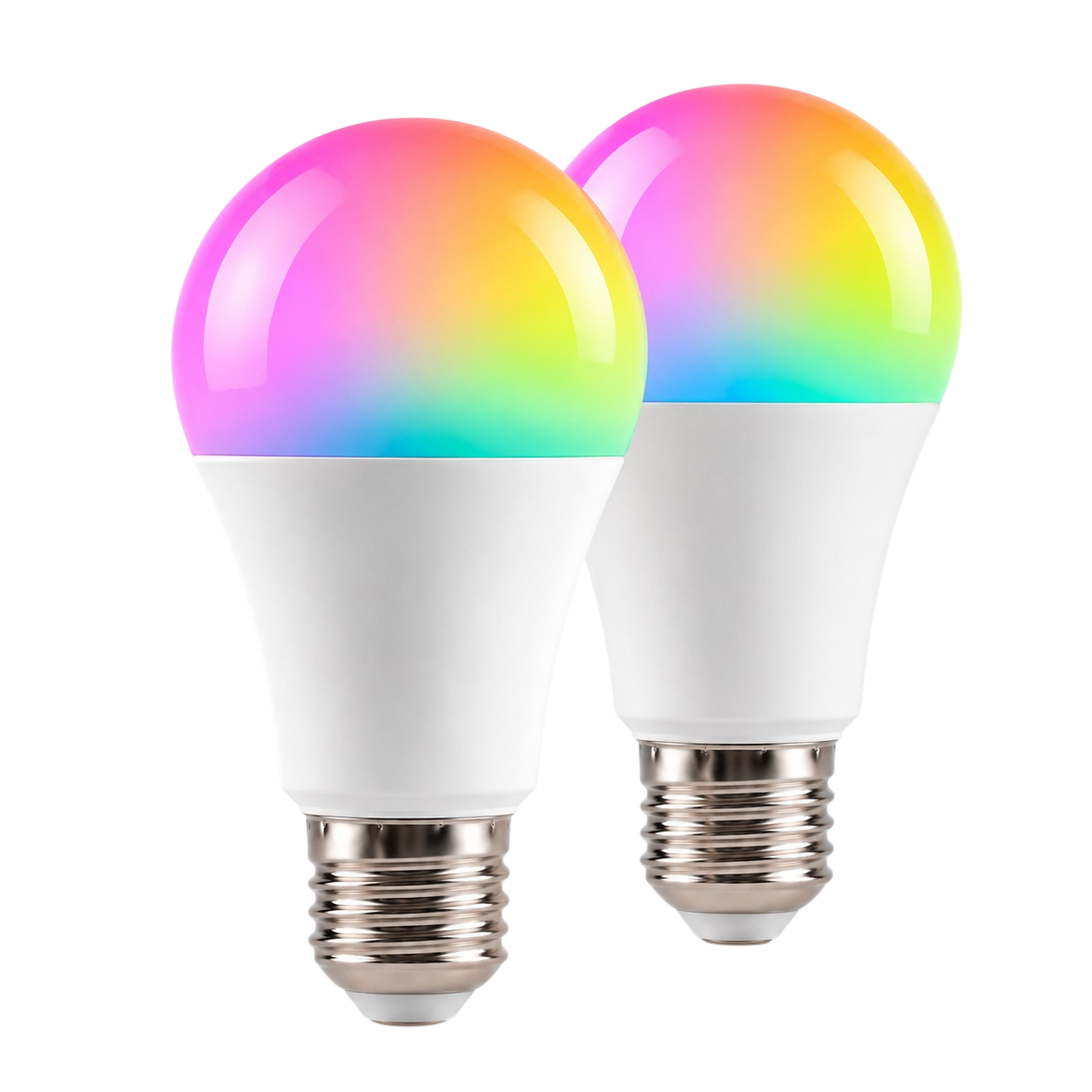 Set x2 Lamparitas Smart RGB