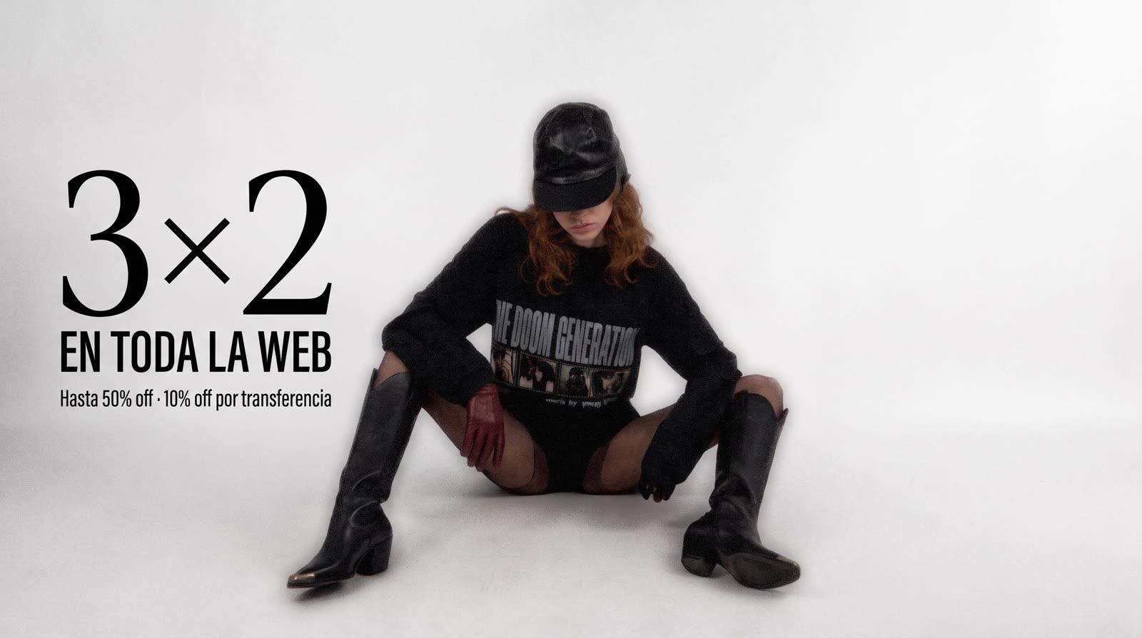 3×2 en toda la web, hasta 50% off y 10% off por transferencia