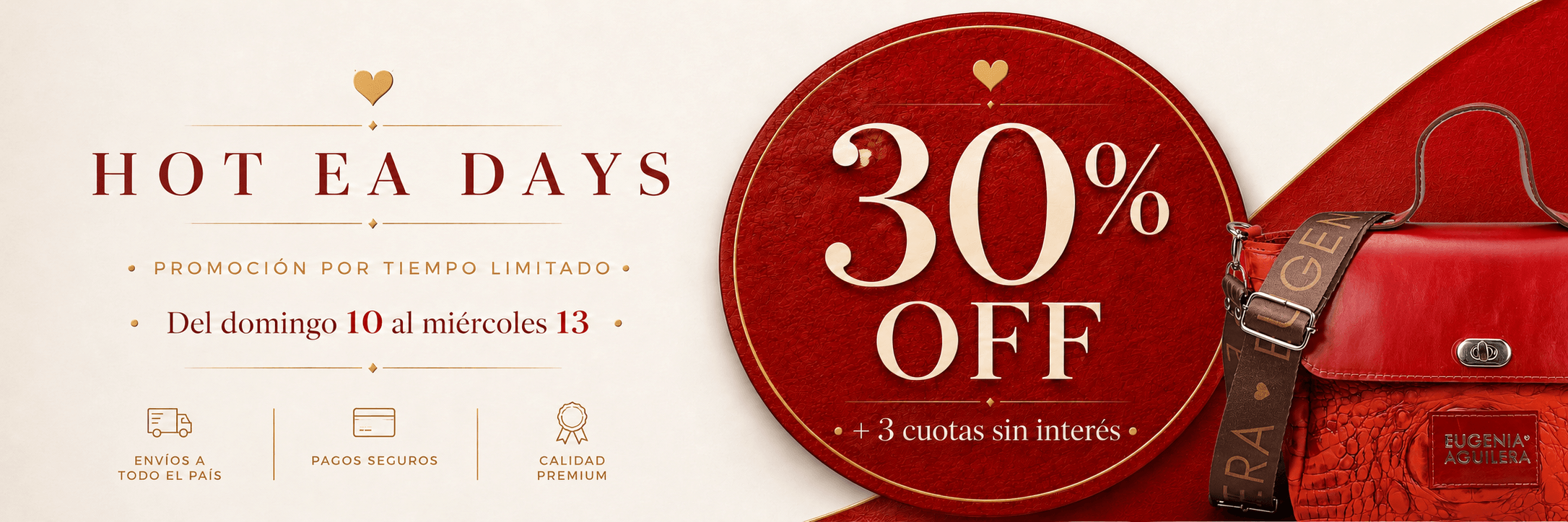 Hot EA Days: 30% OFF + 3 cuotas sin interés