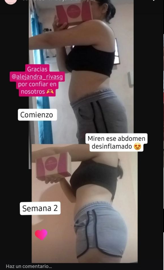 Alejandra - abdomen desinflamado