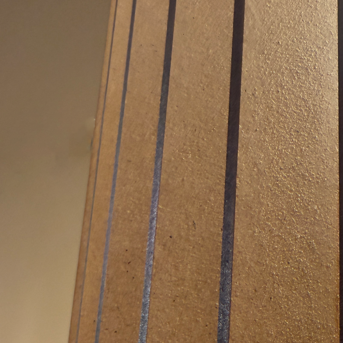 Uniones prolijos y lijado varillas MDF