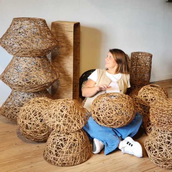 Vale, fundadora de Romaria Luces