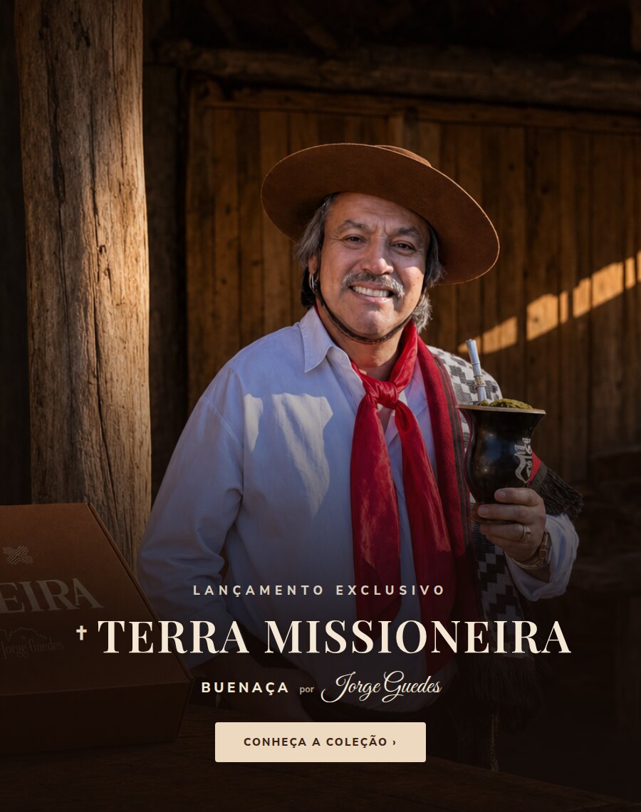 Coleção Terra Missioneira - Buenaça por Jorge Guedes