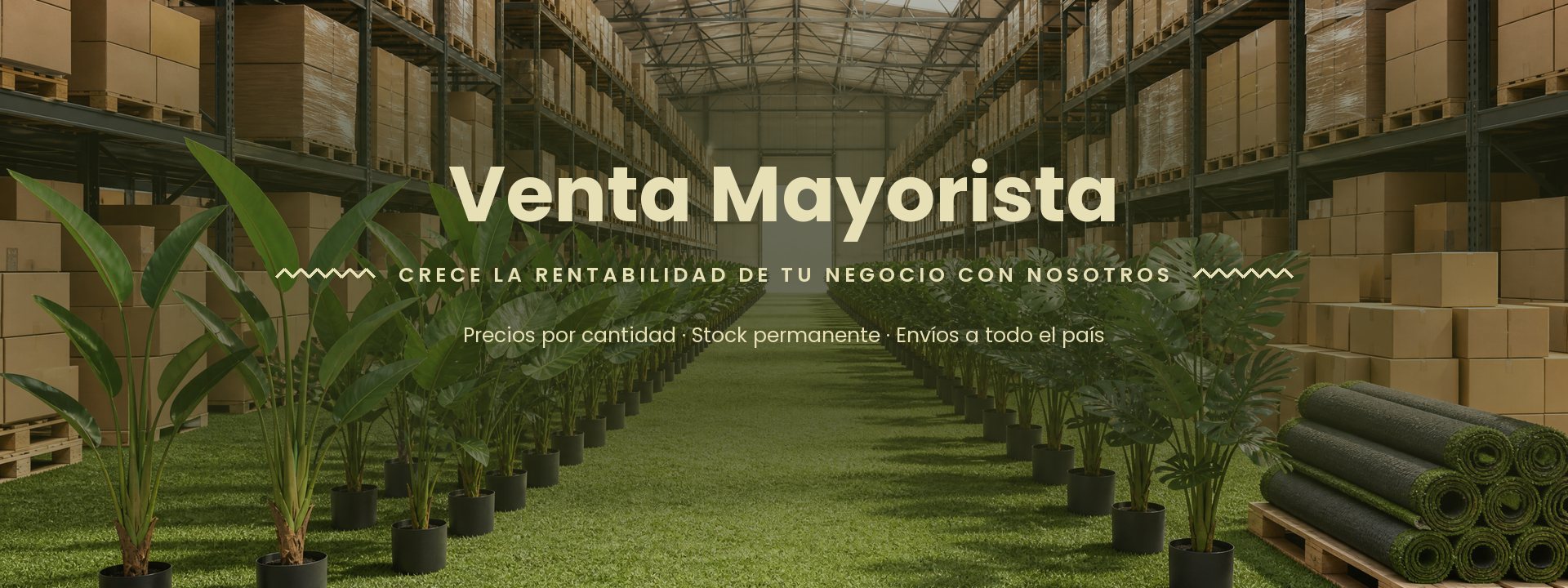 Venta mayorista. Crece la rentabilidad de tu negocio con nosotros. Precios por cantidad, stock permanente y envíos a todo el país.