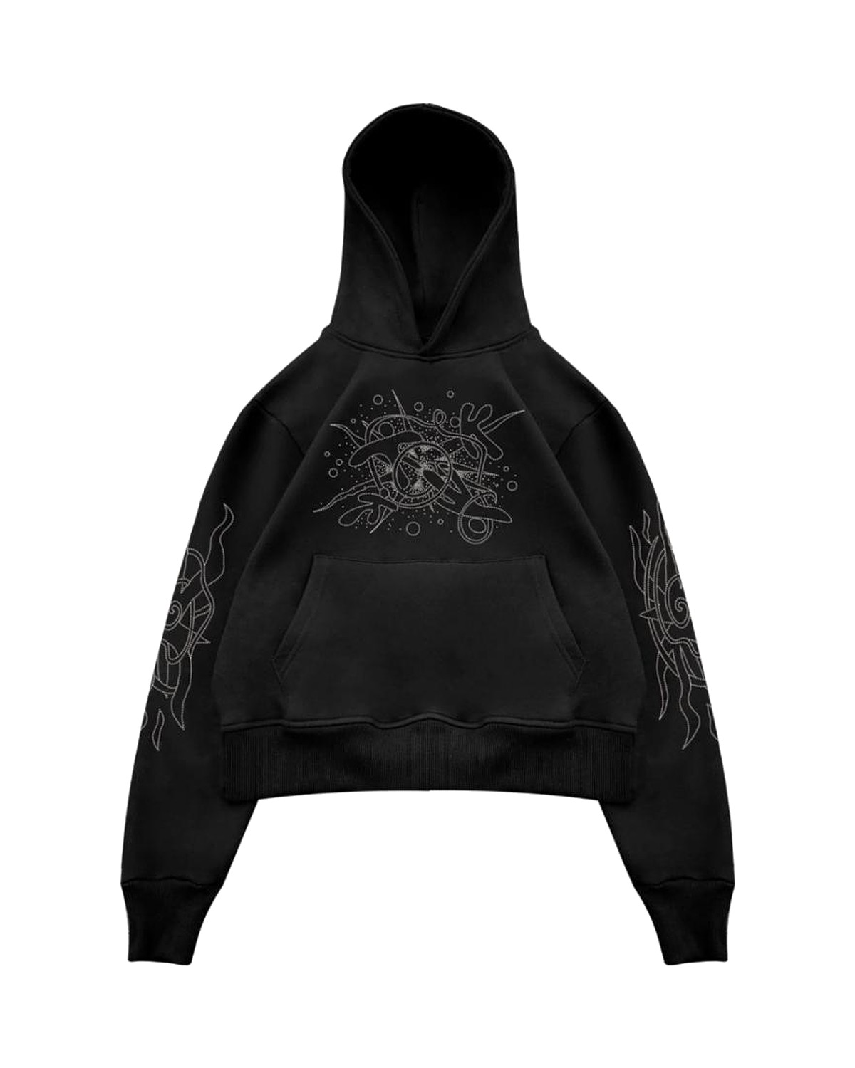 HOODIE "SEEK BOY" negro