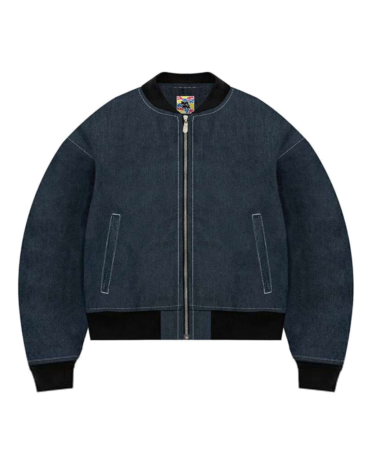 CAMPERA BOMBER "YENS" azul