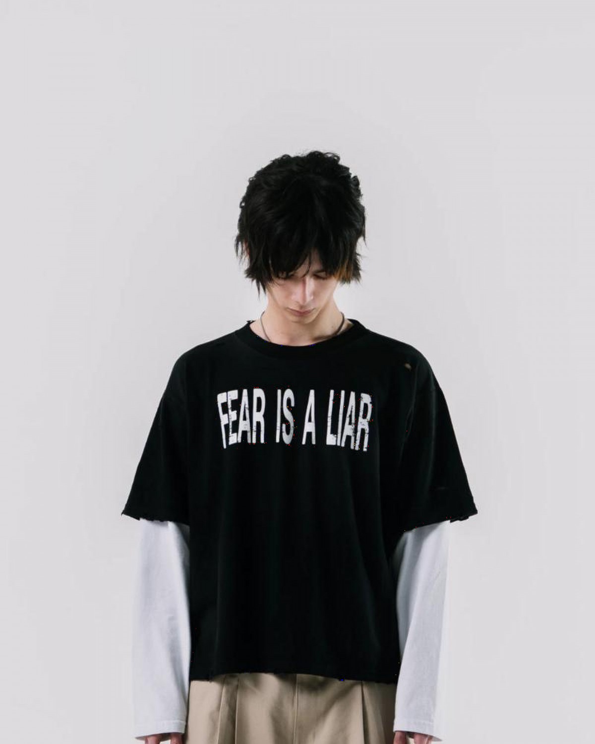 REMERA "FEAR IS A LIAR"