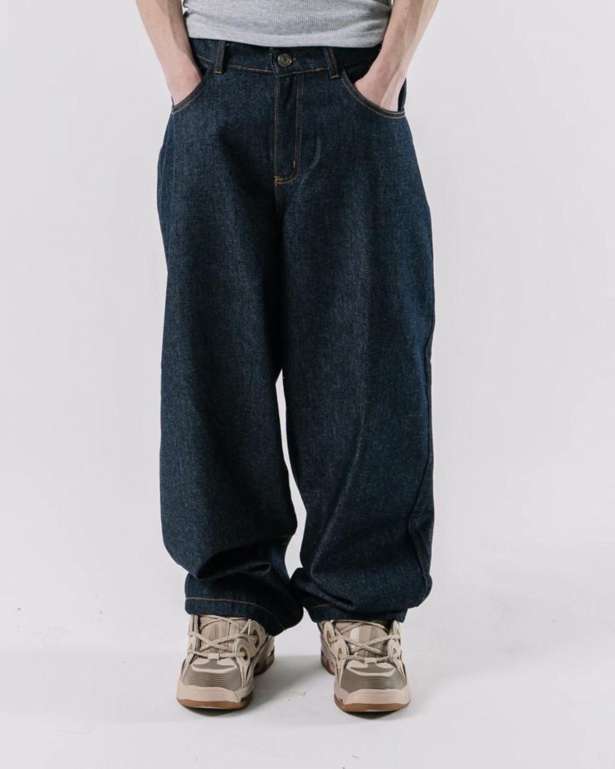 LOOSE JEAN "WOOD" azul