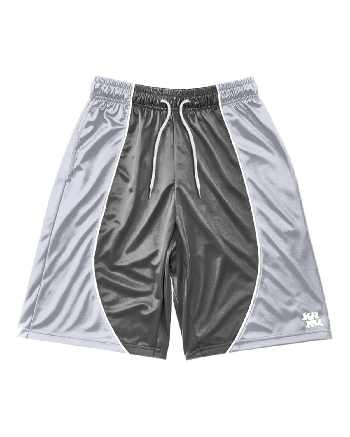 SHORT "RETRO BASKET" gris oscuro