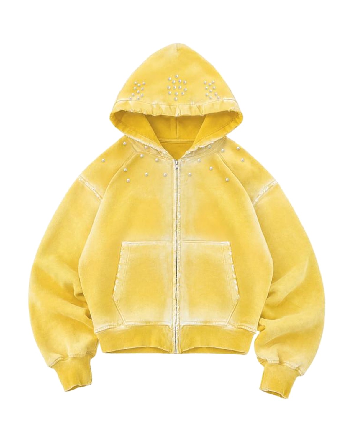 "pierce" zip hoodie