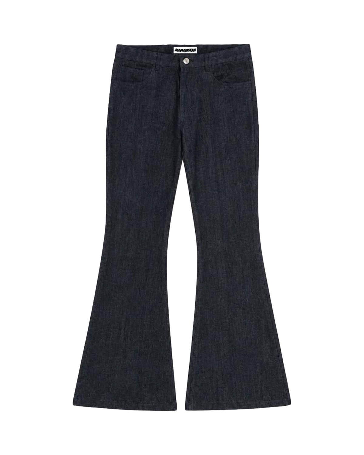 "raw" flared jeans negro