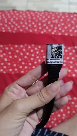 Foto de cliente — Cabo Alimentador Bicicleta Elétrica Sousa 48v