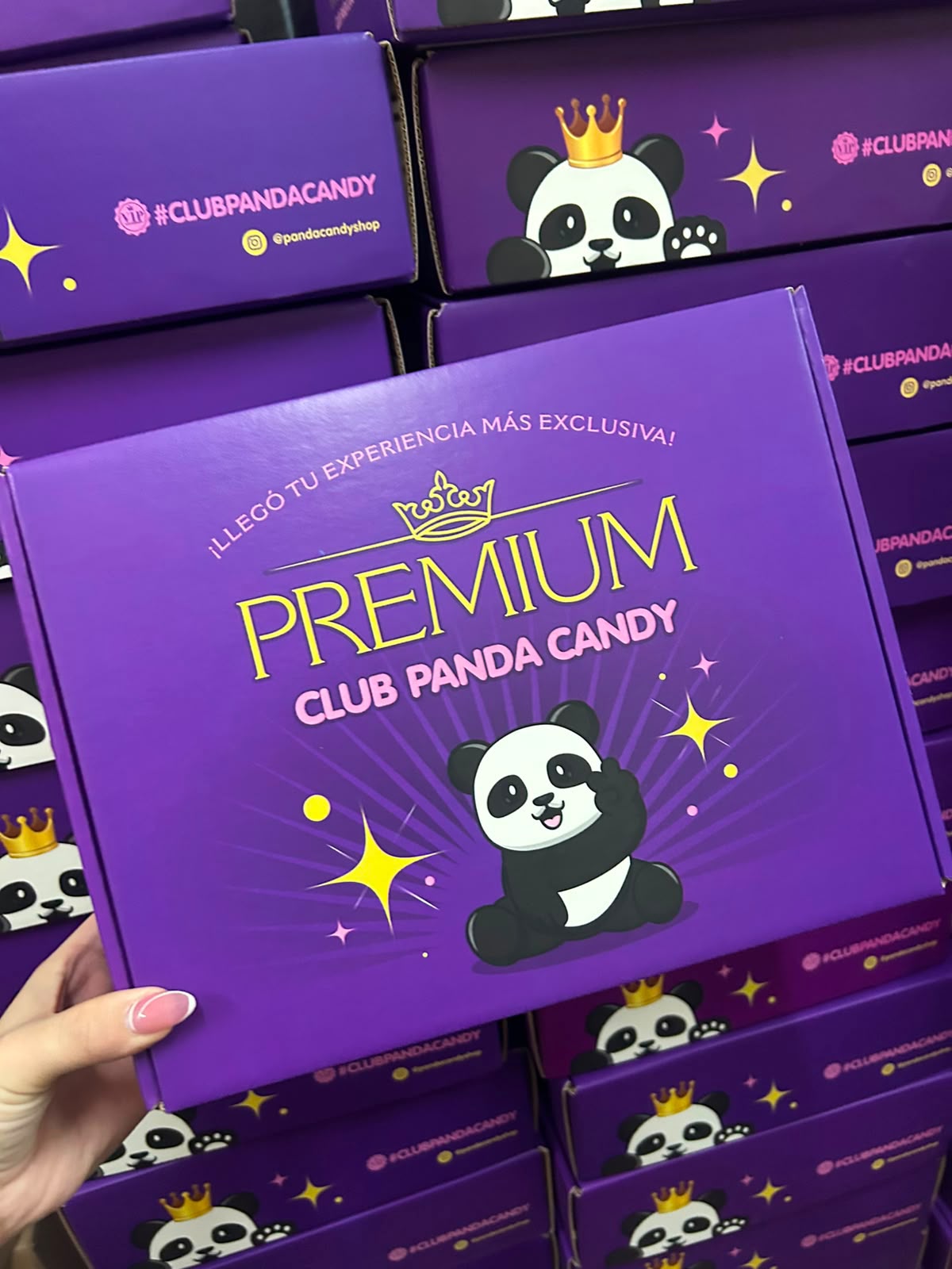 Caja Premium Club Panda Candy