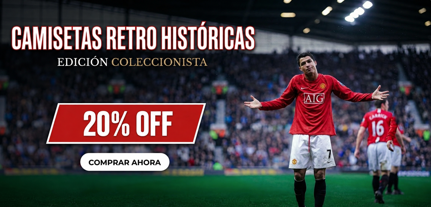 Camisetas retro históricas — Edición coleccionista — 20% OFF
