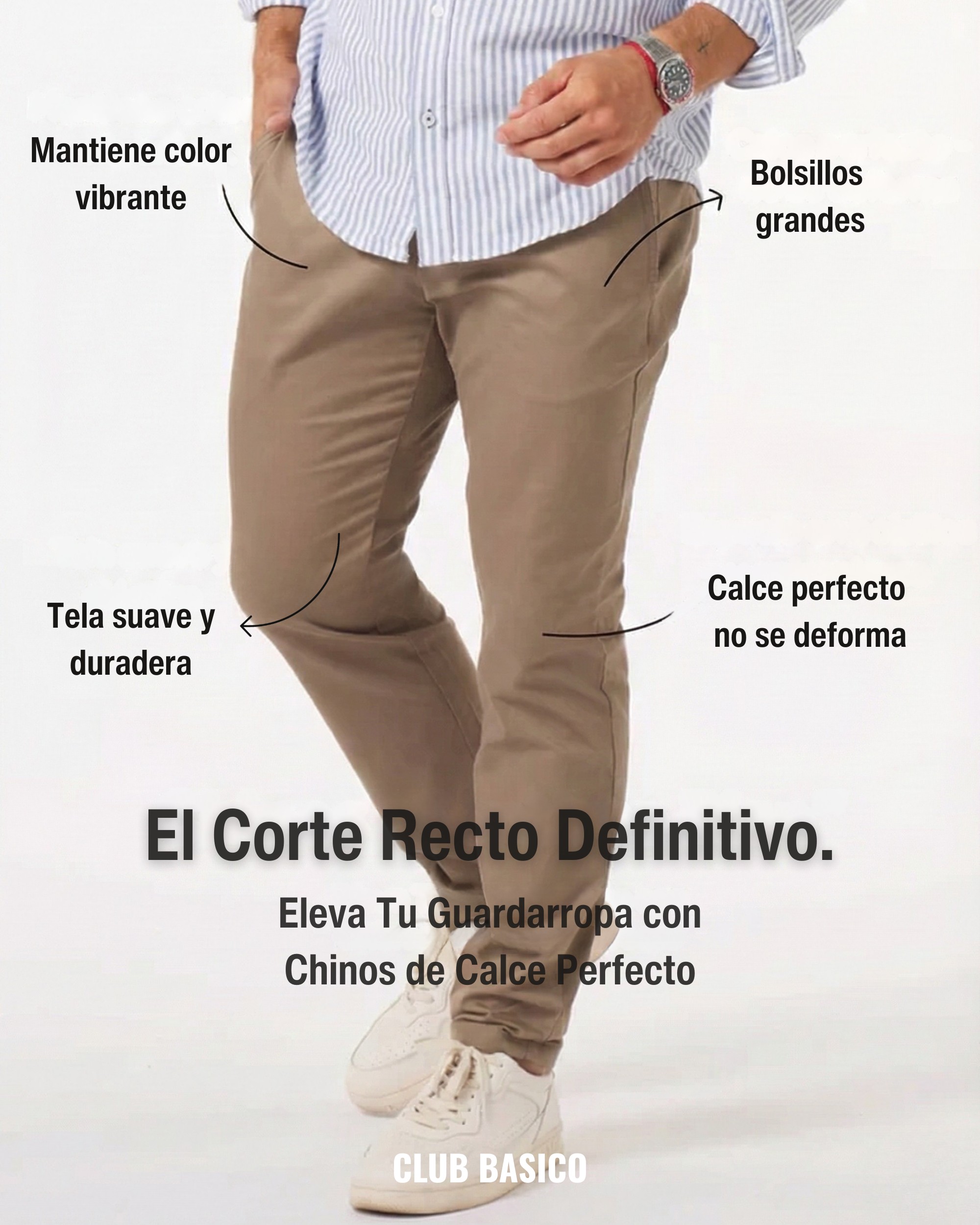 Gabardina con Spandex - beneficios