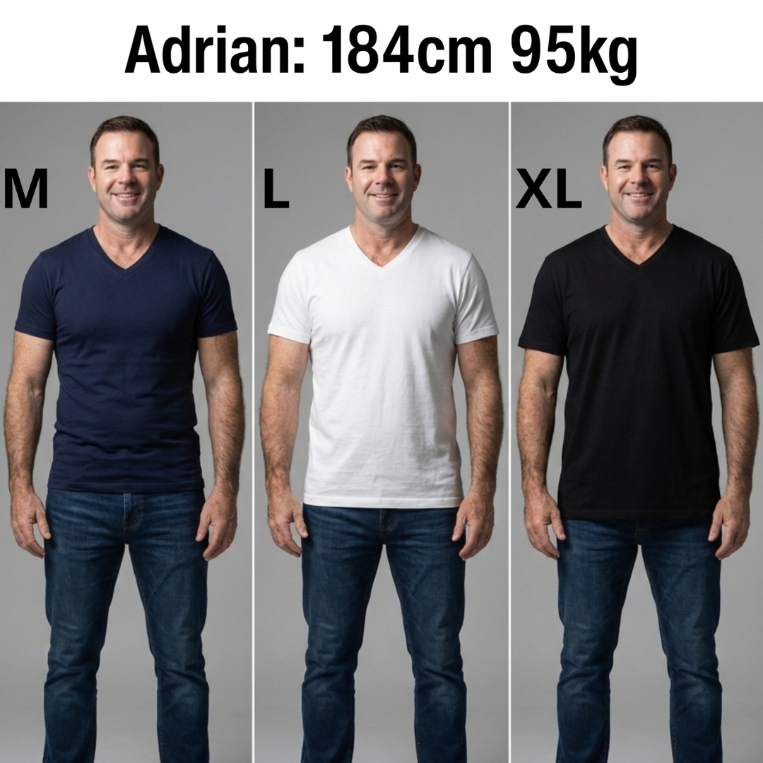 Adrian 184cm 95kg en talles M, L y XL