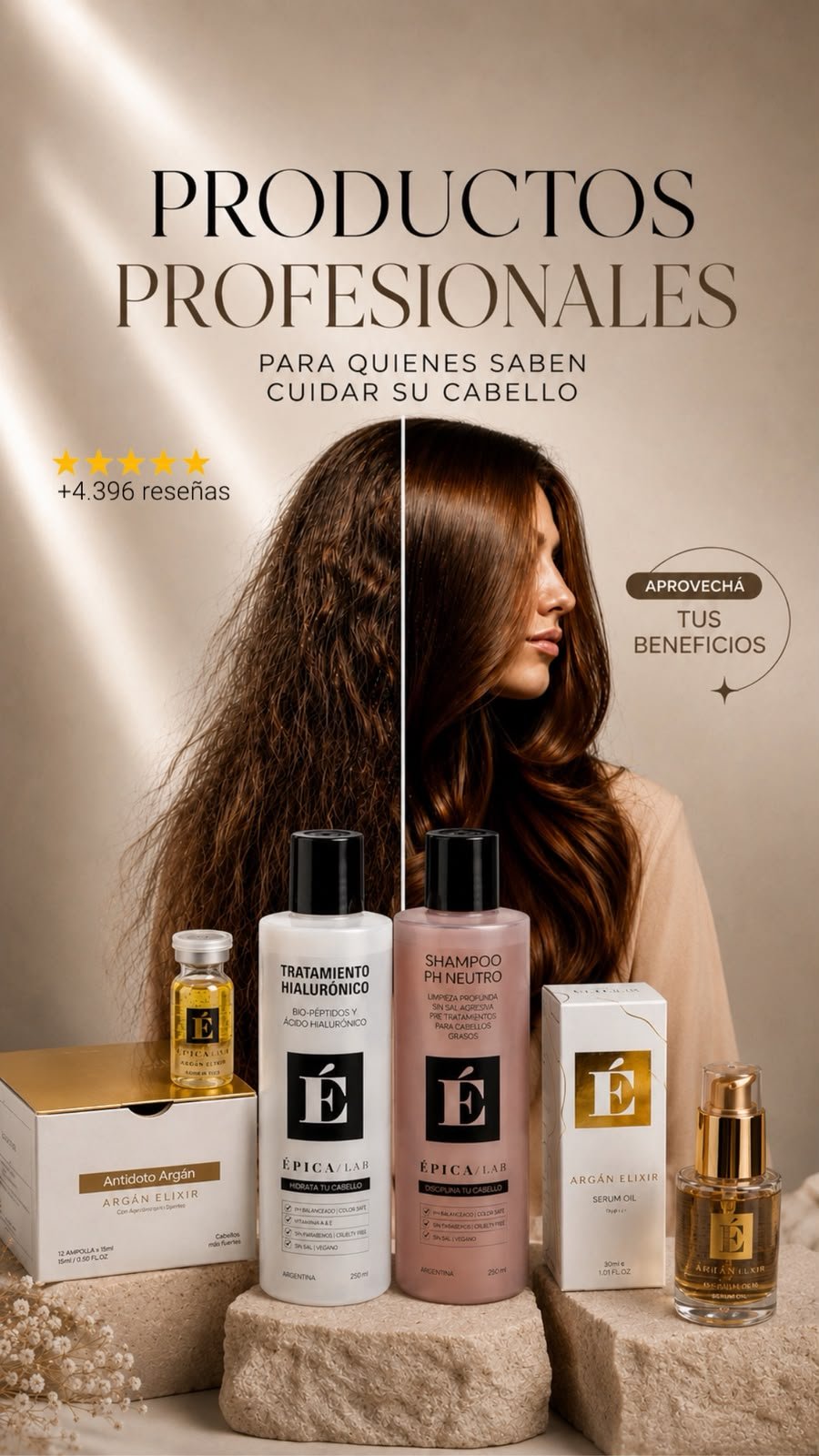 ÉPICA LAB — Transformá tu pelo