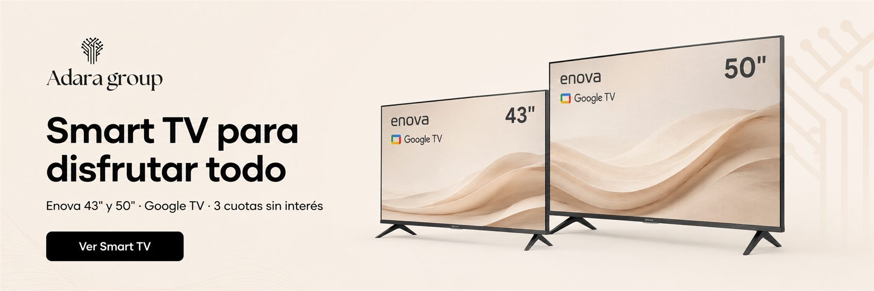 Smart TV para disfrutar todo