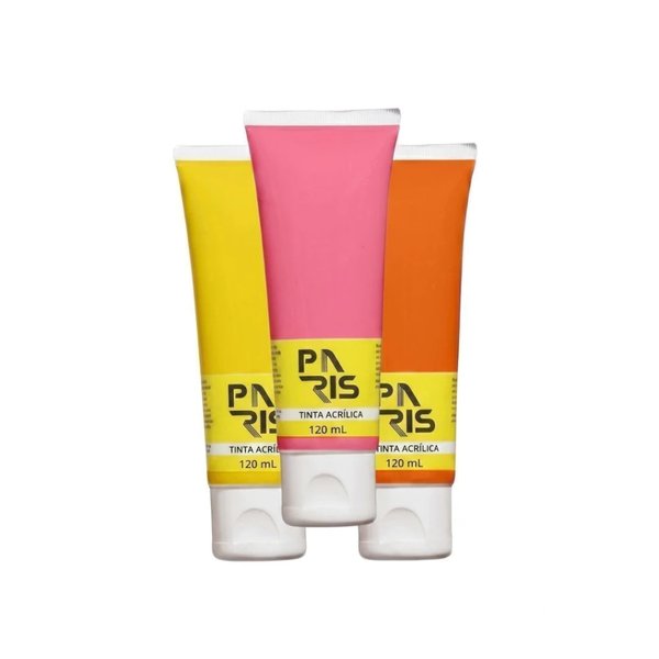 Tinta acrilica 120ml Bisnaga