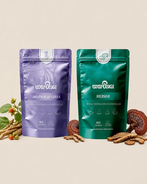 Combo RELAX - Cápsulas - Ashwagandha + Reishi