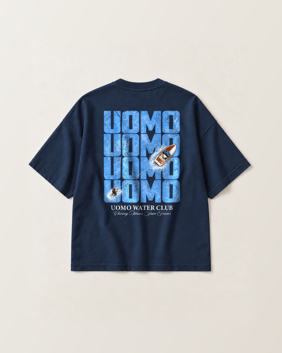 Camiseta Water Club azul-marinho