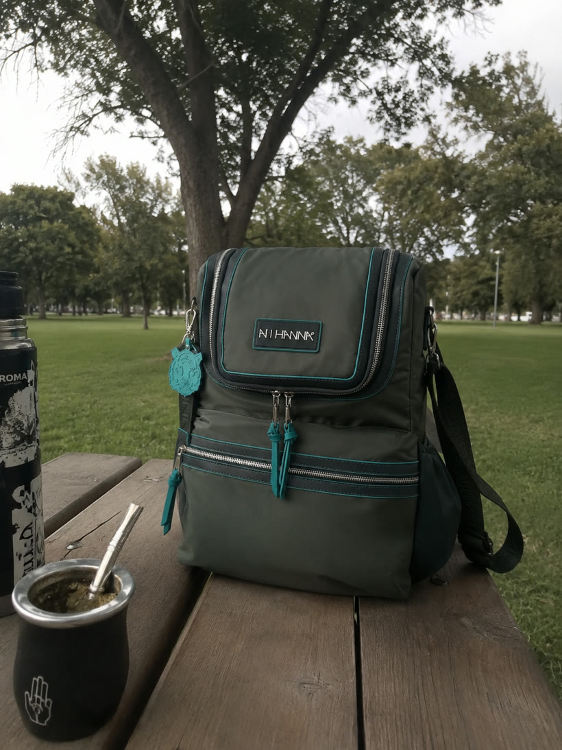 Clienta con Moana | Mochila térmica multiuso