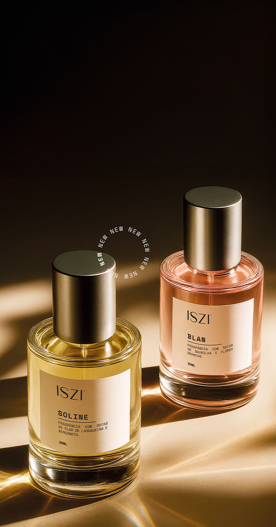 Novo Perfume Capilar ISZI