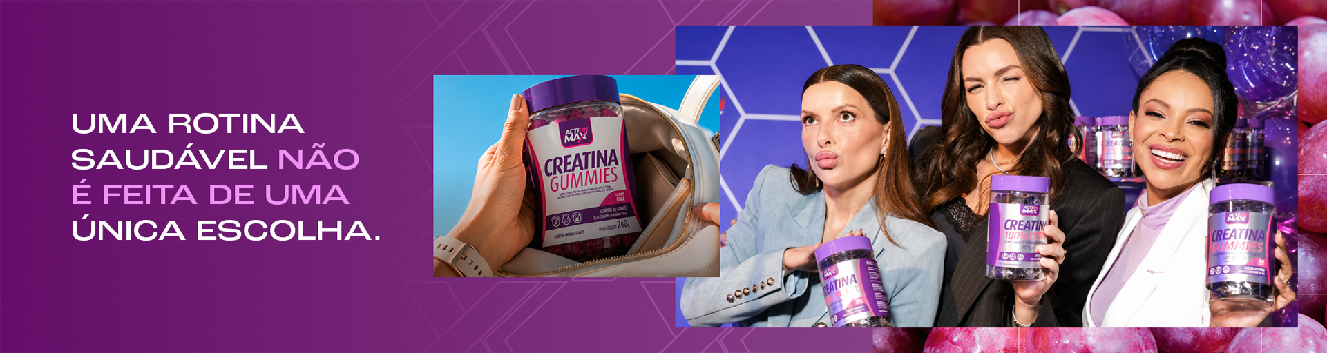 Creatina Gummies: sua rotina com mais força